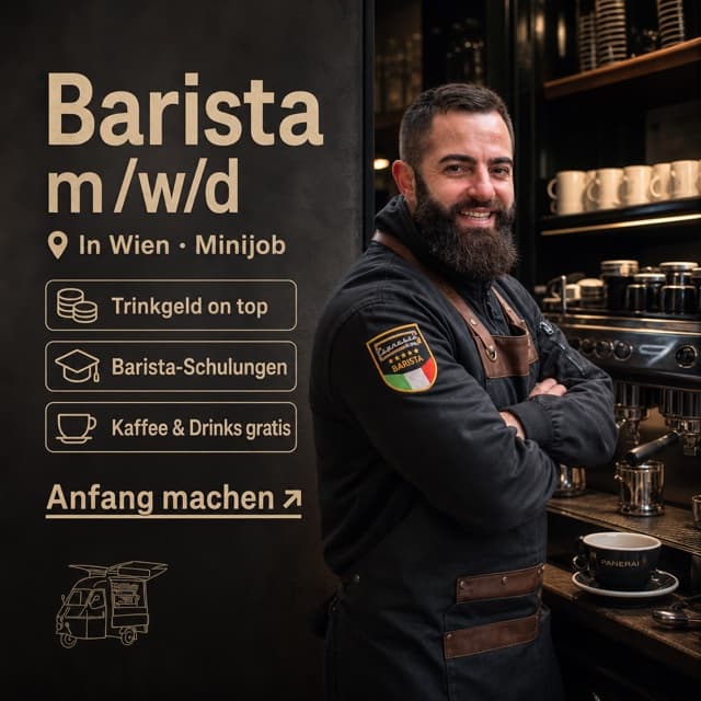Barista m/w/d — Wien, Minijob